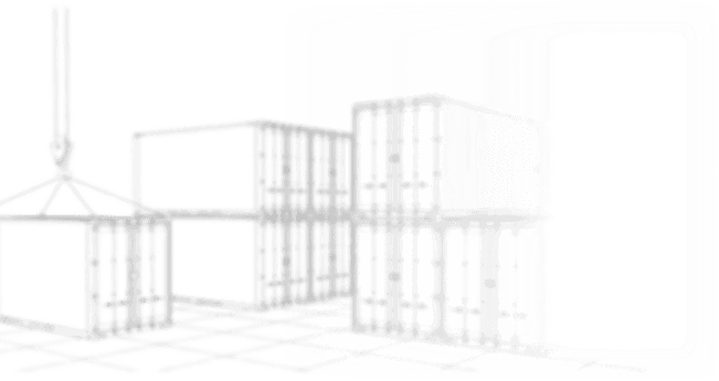 sketched container